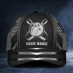 BlueJose Bowling Classic Personalized Name Cap
