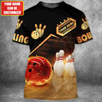 BlueJose Custom Bowling Personalized Name 3D Shirt