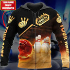 BlueJose Custom Bowling Personalized Name 3D Shirt