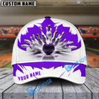 BlueJoses Bowling And Pins Ice Age Multicolor Personalized Name Cap