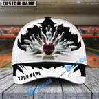 BlueJoses Bowling And Pins Ice Age Multicolor Personalized Name Cap