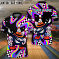 BlueJose Bowling And Pins Victory Dab Customized Name, Team Name 3D Shirt
