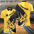 BlueJose Bowling And Pins Royal Crown Customized Name 3D Shirt (6 Colors)