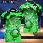 BlueJose Bowling And Pins Tornado Throw Customized Name 3D Shirt ( 5 Colors)