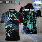 BlueJose Bowling And Pins Black Panther Forever Multicolor Customized Name 3D Shirt (6 Colors)