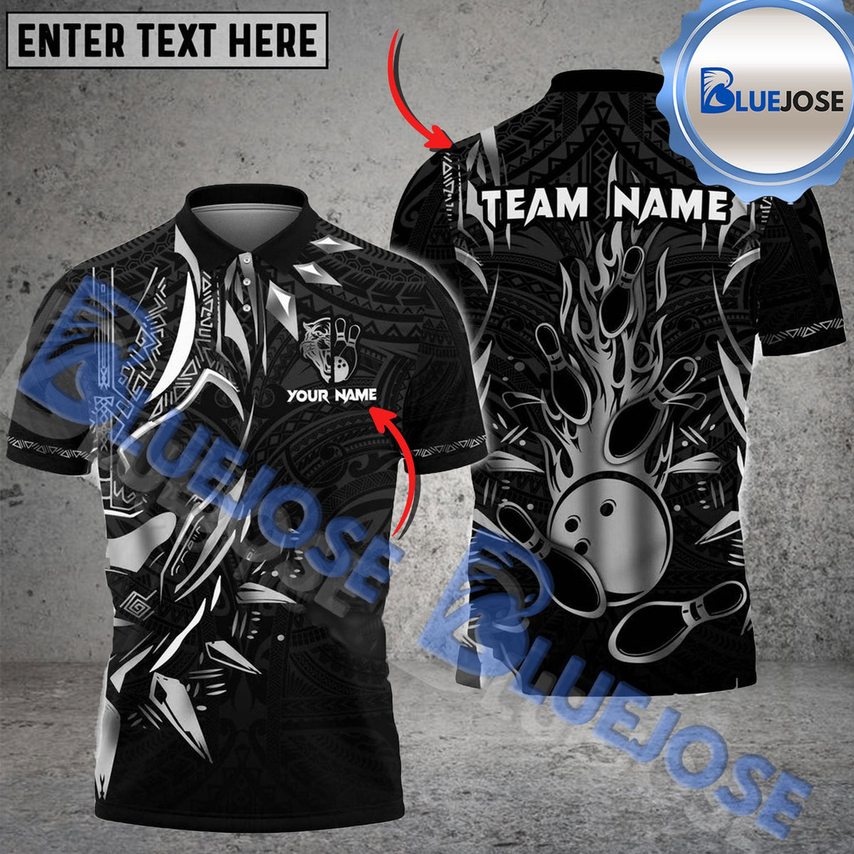 BlueJose Bowling And Pins Black Panther Forever Multicolor Customized Name 3D Shirt (6 Colors)