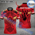 BlueJose Bowling And Pins Native Eagle Multicolor Customized Name 3D Shirt (6 Colors)