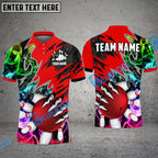 BlueJose Bowling And Pins Smoking Claws Customized Name 3D Shirt ( 6 Colors)