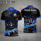 BlueJose Bowling And Pins Cool Premium Sport Customized Name 3D Shirt (6 Colors)