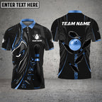 BlueJose Bowling And Pins Black Panther Pro Multicolor Customized Name 3D Shirt (6 Colors)