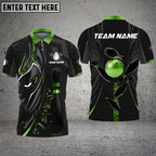 BlueJose Bowling And Pins Black Panther Pro Multicolor Customized Name 3D Shirt (6 Colors)