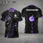 BlueJose Bowling And Pins Black Panther Pro Multicolor Customized Name 3D Shirt (6 Colors)