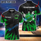 BlueJose Bowling And Pins Break The Darkness Customized Name 3D Shirt (5 Colors)