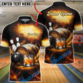 BlueJose Bowling Fine Beer Personalized Name, Team Name 3D Shirt