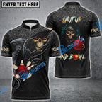 BlueJose Bowling Reaper Customized Name, Team Name 3D Shirt