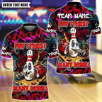 BlueJose Bowling And Pins Few Strike Many Drinks Customized Name, Team Name 3D Shirt (4 Colors)