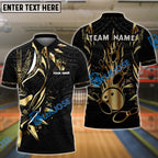 BlueJose Bowling And Pins Black Panther Forever Multicolor Customized Name 3D Shirt (6 Colors)